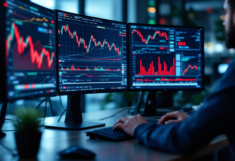 Grafico che illustra i rischi e le opportunità nel trading forex