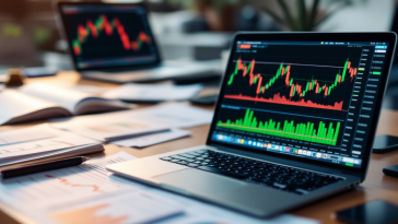 Grafico che illustra i rischi e le opportunità nel forex trading