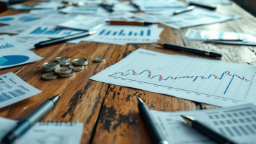 Grafico che illustra i rischi e le opportunità nel trading forex