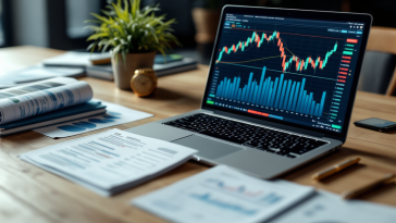 Grafico che illustra i rischi e le opportunità nel trading forex