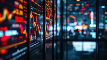 Grafico che illustra i rischi e le opportunità nel trading forex