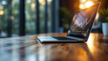 Grafico che illustra i rischi e le opportunità nel trading forex