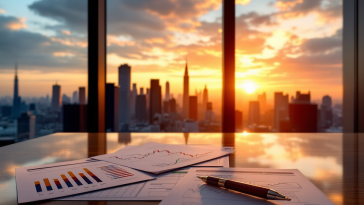 Grafico che illustra i rischi e le opportunità nel trading forex