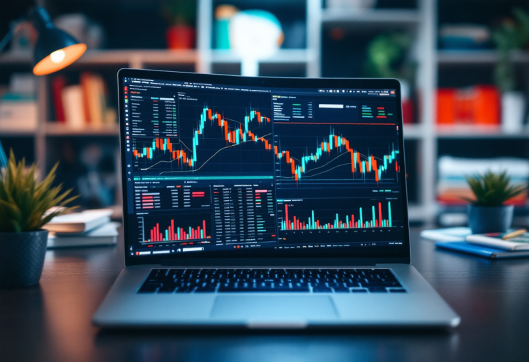 Grafico che illustra i rischi e le opportunità nel trading forex