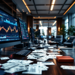 Grafico che illustra i rischi e le opportunità nel trading forex