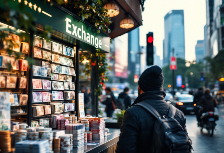 Grafico che illustra i rischi e le opportunità nel trading forex