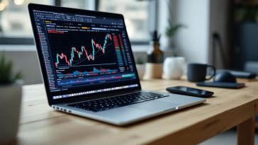 Grafico che illustra i rischi e le opportunità nel trading forex