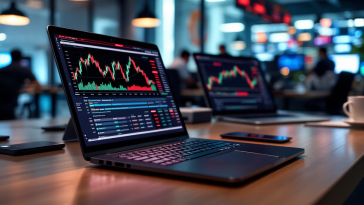 Grafico che illustra i rischi e le opportunità nel trading forex