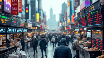 Grafico che illustra i rischi e le opportunità nel trading forex