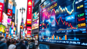 Grafico che illustra i rischi e le opportunità nel trading forex