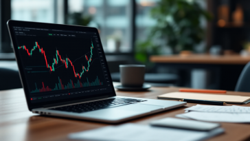 Grafico che illustra i rischi e le opportunità nel trading forex