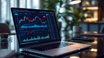 Grafico che illustra i rischi e le opportunità nel trading forex