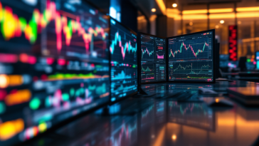 Grafico che illustra i rischi e le opportunità nel trading forex