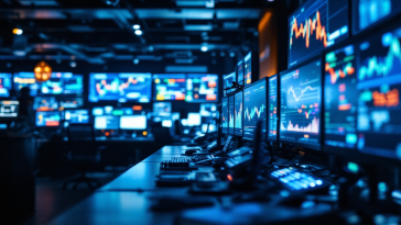 Grafico che illustra i rischi e le opportunità nel trading forex