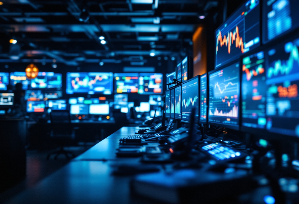 Grafico che illustra i rischi e le opportunità nel trading forex
