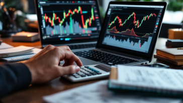 Grafico che illustra i rischi e le opportunità nel trading forex