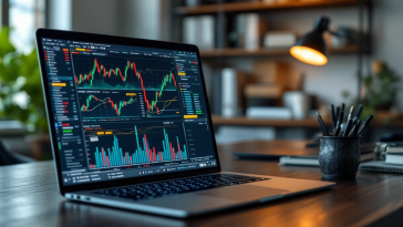 Grafico che illustra i rischi e le opportunità nel trading forex
