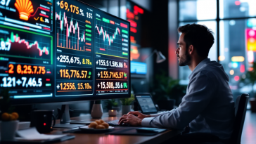 Grafico che illustra i rischi e le opportunità nel trading forex