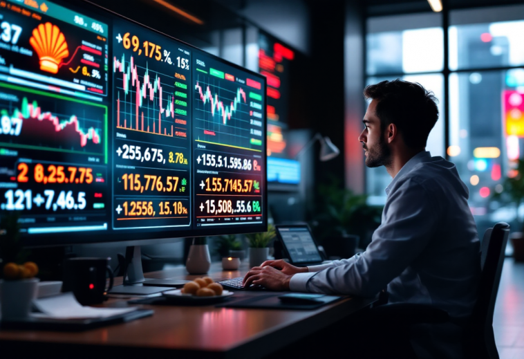 Grafico che illustra i rischi e le opportunità nel trading forex