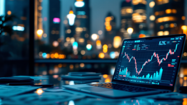 Grafico che illustra i rischi e le opportunità nel trading forex