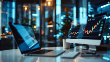 Grafico che illustra i rischi e le opportunità nel trading forex