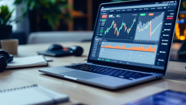 Grafico che illustra i rischi e le opportunità nel trading forex