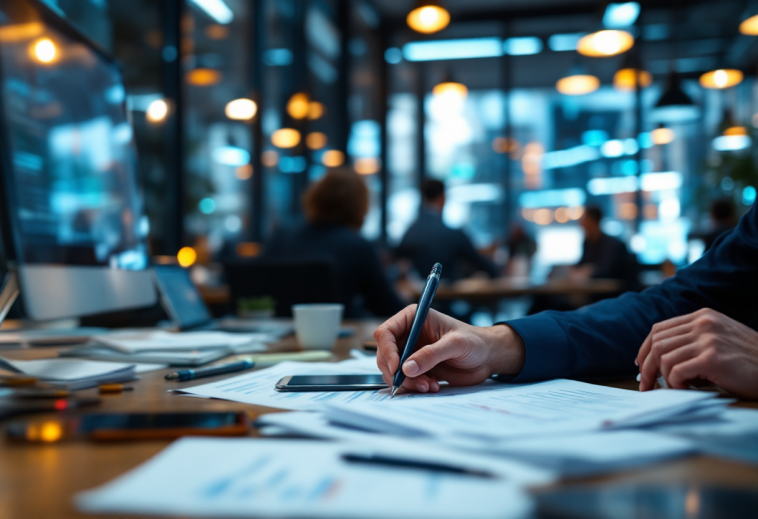 Grafico che illustra i rischi e le opportunità nel trading forex