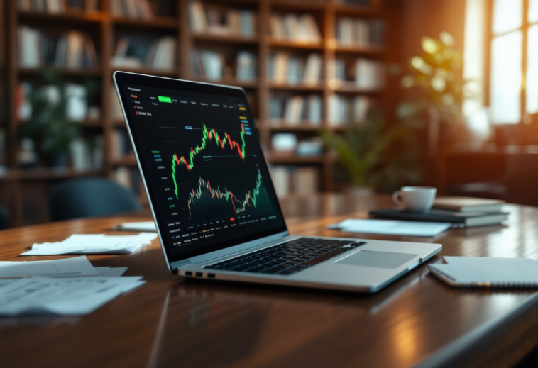 Grafico che illustra i rischi e le opportunità nel trading di valute estere