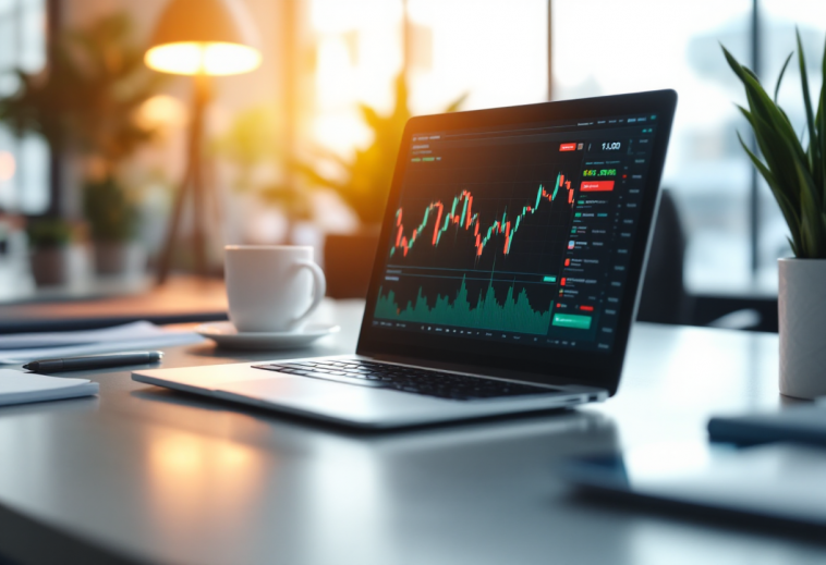 Grafico che illustra i rischi nel trading di valute estere