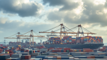 Grafico del surplus commerciale dell'Eurozona