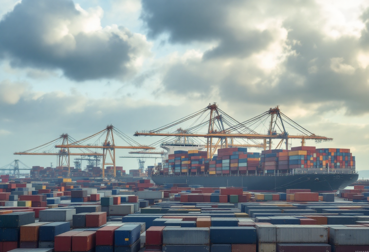 Grafico del surplus commerciale dell'Eurozona