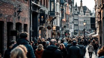 Grafico sul turismo europeo nel 2024 con dati e tendenze