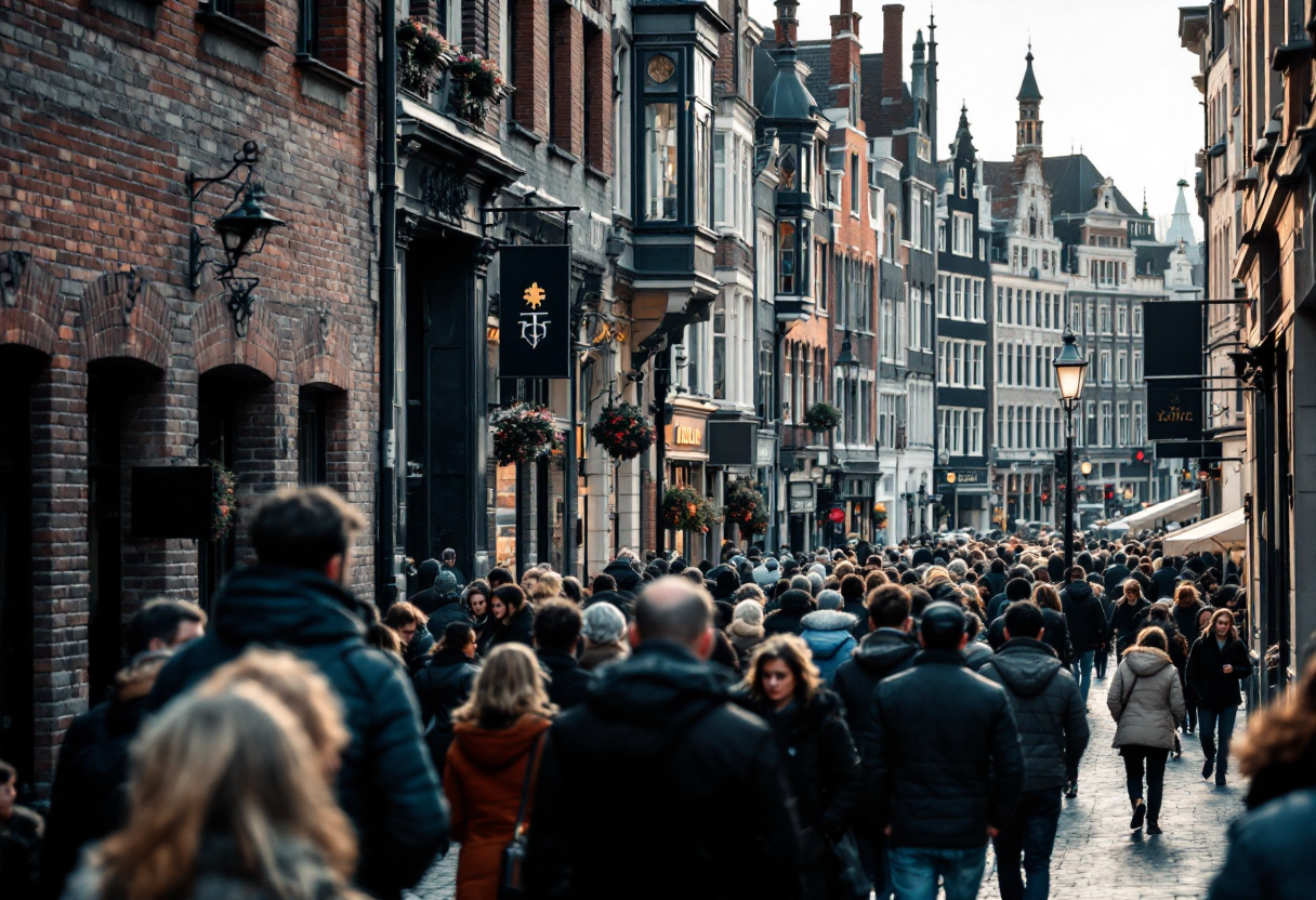 Grafico sul turismo europeo nel 2024 con dati e tendenze