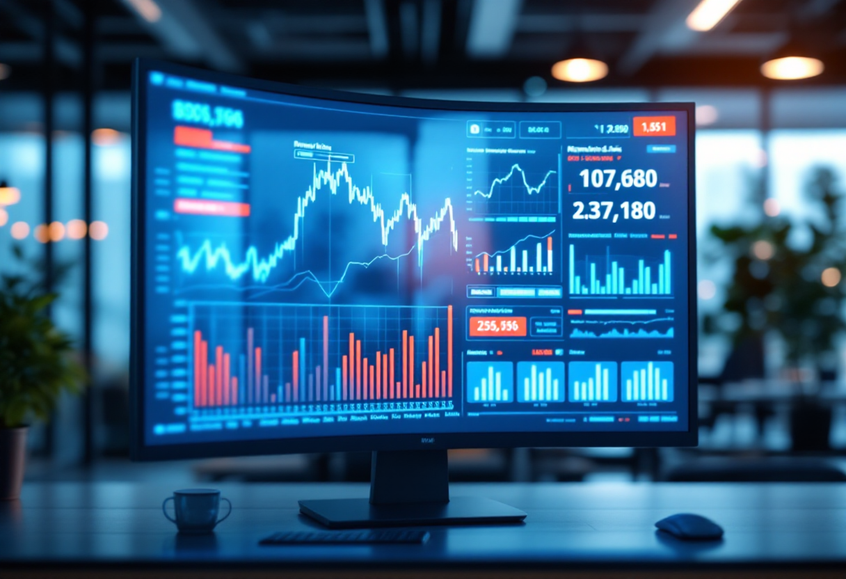 Grafico dei risultati finanziari di Verizon per il 2024
