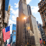 Grafico di Wall Street in ripresa dopo il sell-off tecnologico