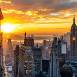 Grafico che mostra l'andamento positivo di Wall Street