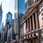 Grafico che mostra la ripresa dei mercati azionari di Wall Street