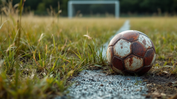 Logo dell'Acr Messina con sfondo sportivo