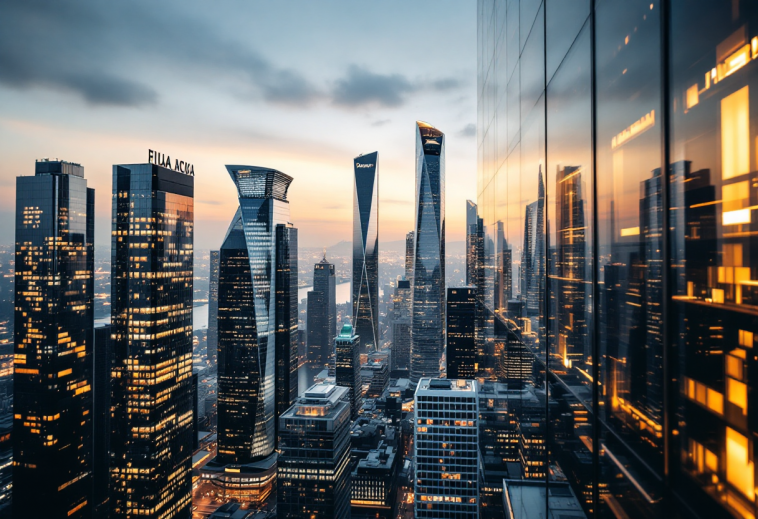 Grafico che illustra le tendenze della finanza italiana nel 2025