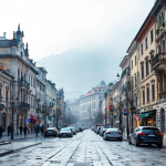 Panorama di Gorizia e Nova Gorica con elementi culturali