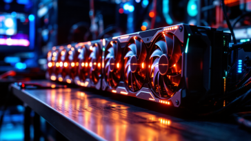 Immagine che illustra il mining di criptovalute e strumenti