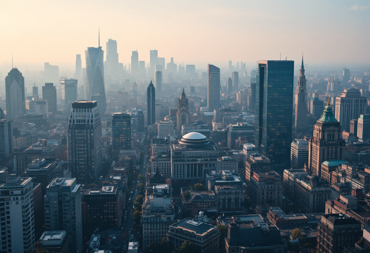 Mappa dell'Ucraina con simboli di pace e conflitto