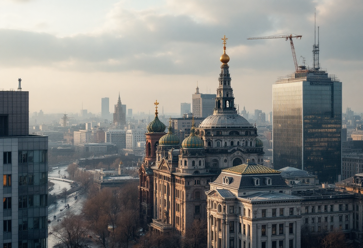 Grafico sulla resilienza economica della Russia