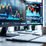 Grafico che illustra strategie di trading di criptovalute