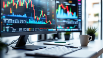 Grafico che illustra strategie di trading di criptovalute