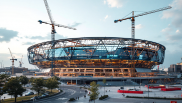 Stadio italiano innovativo e sostenibile per il calcio