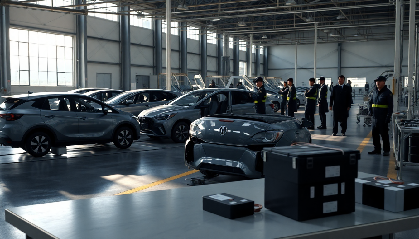 Difficoltà per BYD: rallentamento nella produzione di veicoli elettrici