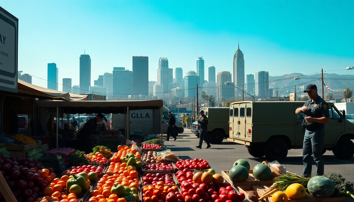 Effetti economici delle recenti operazioni ICE in California