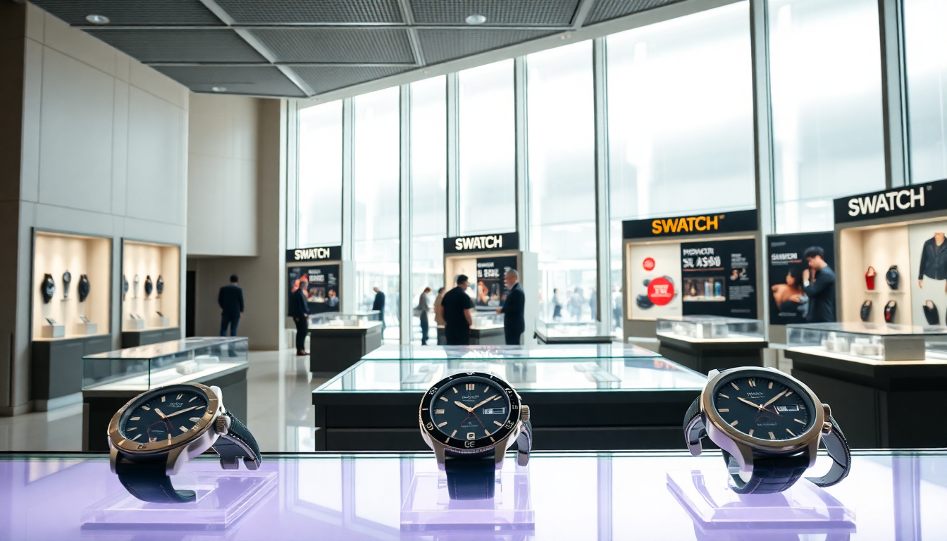 Swatch registra un calo drammatico delle vendite e degli utili nel 2025