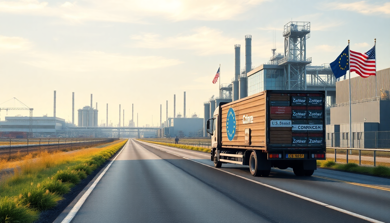 Commissione europea propone la rimozione dei dazi sui beni industriali statunitensi